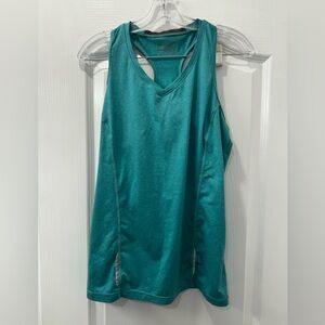Teal Sleeveless Athletic Tank Top by The Running Room